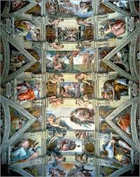 Premium Poster Sistine Chapel Ceiling And Lunettes Sistine Chapel Sistine Chapel Ceiling Sistine