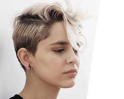 Lightning Bolt Studs In Black Or Silver Modern Lightning Bolt Shape Earrings Short Hair Styles Short Hair Styles Pixie Hair Looks