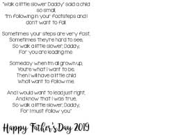 Another great idea would be quote these sentimental father day poem on the fathers day card you got for. Father S Day Footprint Poem By Adventures In Kindergarten Tpt