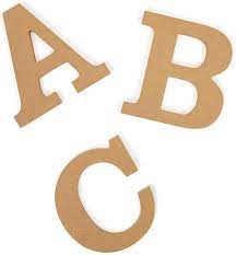 Letter frequency is the number of times letters of the alphabet appear on average . Buy Juvale Wooden Alphabet Letters For Diy Crafts Home Wall Decor 4 In 2 Of Each Letter 52 Pieces Online In Vietnam B07c4bc4p3
