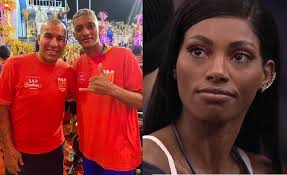 Desmentindo Tina, do 'BBB 23', Richarlison mostra foto de outro sósia em  carnaval e este confessa o beijo