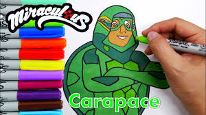 Maybe you would like to learn more about one of these? Miraculous Ladybug Carapace Coloring Pages Novocom Top