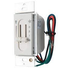 I'm looking for a zwave module which can control both the fan speed and light of a combination ceiling fan and light which only has a single switch and power line running to it? Hunter All Fan 3 Speed Fan Light Dual Slide Ceiling Fan Switch 27182 The Home Depot