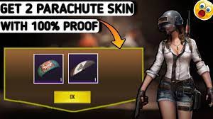 Get 2 Parachute Skin In Pubg Mobile Get Creepy Smile Parachute Skin In Pubg Mobile Creepy Smile Parachute Skin
