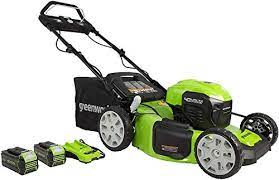 Greenworks pro 60v electric lawn mower design. Get The Greenworks 40v 21 Brushless Smart Pace Self Propelled Lawn Mower 2 X 4ah Usb Batteries And Charger Included Mo40l4413 From Amazon Now Accuweather Shop