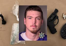 Convicted felon arrested after officers find him with loaded gun, cocaine,  and meth