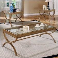 Steve Silver Emerson Coffee Table And End Table Set Gold Bronze Em1500 3 Piece Coffee Table Set Coffee Table Silver Coffee Table