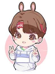 Aaaaaaaaaaaaaaaaaaa and without further ado. Jungkook Bts France On Chibi Bts Bts Chibi Fanart Do Jungkook
