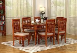 Revamp The Look Of Your Dining Room With The Fabulously Designed Alanis6seaterdiningset Fro Wooden Dining Table Designs 6 Seater Dining Table Buy Dining Table