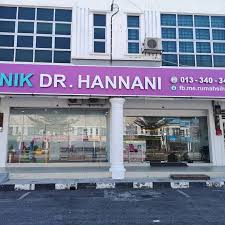 The following is all the party in charge of emergency around homestay parit raja, batu pahat area. Klinik Dr Hannani Medical Clinic In Johor