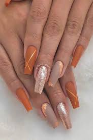 23 Matte Nail Art Ideas That Prove This Trend Is Here To Stay Page 2 Of 2 Stayglam Fall Acrylic Nails Pretty Acrylic Nails Coffin Nails Designs
