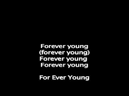 The structure of the lyrics in this song is very similar to a bob dylan song of the same title. Forever Young By Rod Stewart With Lyrics Youtube