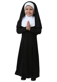 Toddler Nun Costume In 2021 Nun Costume Halloween Costumes For Teens Baby Halloween Costumes Newborn