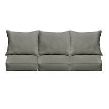 We did not find results for: Sunbrella Canvas Charcoal Grey Indoor Outdoor Deep Seating Cushion Set 23 In W X 25 In D Overstock 28889996