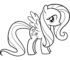 Fluttershy Coloring Pages My Little Pony Coloring My Little Pony Drawing Camping Coloring Pages