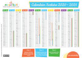Calendrier Scolaire 2020 2021 A Imprimer France Calendrier Scolaire Calendrier Scolaire 2019 Calendrier Vacances Scolaires