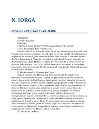 Pdf N Iorga Istoria Lui Stefan Cel Mare Nicolae Maria Academia Edu