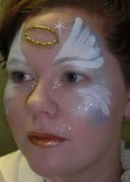 Google Image Result for  http://brightandshining.com/wp-content/uploads/2010/05/Angel-Face-Painting-… 
