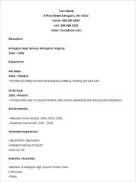 Recent college graduate with a b.a. Student Simple Resume Format For Job