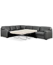 Maybe you would like to learn more about one of these? Furniture Avenell 3 Pc Leather Sleeper Sectional Sofa With Chair Created For Macy S Reviews Furniture Macy S