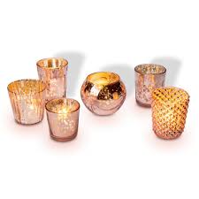 I spray painted the brass bases join the designed decor community and receive weekly free tips on diy home projects, painted furniture. Best Of Show Vintage Mercury Glass Votive Tea Light Candle Holders R