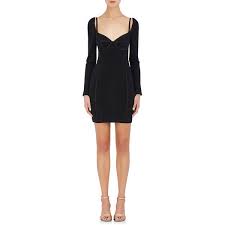 T By Alexander Wang Women S Fitted Bustier Minidress 450 Liked On Polyvore Featuring D Long Sleeve Fitted Dress Long Sleeve Short Dress Short Fitted Dress
