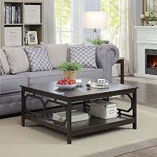 Pick out your coffee table style and color scheme. Convenience Concepts Omega Square 36 Coffee Table Espresso Buy Online In Angola At Angola Desertcart Com Productid 52796929