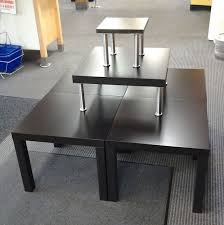 Lacked A 3 Tier Display Ikea Hackers Retail Fixtures Retail Shelving Craft Table Display