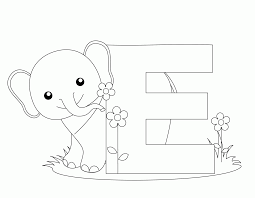 Take your imagination to a new realistic level! Free Printable Abc Coloring Pages E Is For Elephant Voteforverde Com Coloring Library