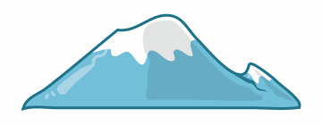 Drawing Mountains Cartoon Mountain With Snow Drawing - Clip Art ...