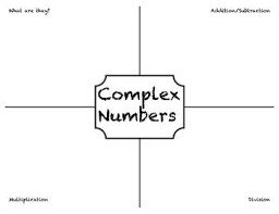 Complex Number Graphic Organizer Complex Numbers Number Graphic Graphic Organizers