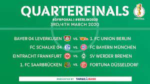 Just click on the country name in the left menu and select your competition. The Dfb Pokal On Twitter Quarter Final Draw Has Been Announced Which Tie Are You Most Looking Forward To Dfbpokal Berlin2020