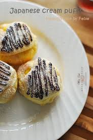 Just Another Day Japanese Cream Puffs Cream Puffs Easy Puff Pastry Cream Puff Recipe