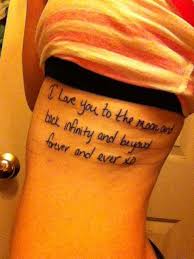 I Love You To The Moon And Never Back Meaning My First Tattoo I Love You To The Moon And Back Infinity And Beyond First Tattoo To The Moon And Back Tattoo Tattoos