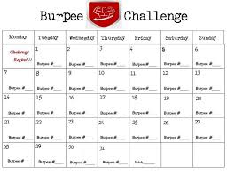 Burpee Challenge Burpee Challenge Fit Board Workouts Workout Challenge