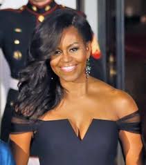 Michelle obama debuted her natural curly hair at essence festival on saturday night photo: Most Beautiful Images Of Michelle Obama Hairstyles