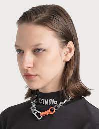 Heron Preston Chain Necklace Hbx Chain Necklace Heron Preston Necklace