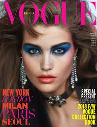 Luna Bijl is the Cover Star of Vogue Korea July 2018 Issue
