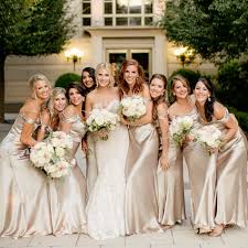 Pin By Jenny Yoo On Shimmering Bridesmaids Dresses Ivory Bridesmaid Dresses Champagne Bridesmaid Dresses