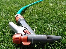 You can connect as many garden hoses as necessary to reach your destination. Garden Hose Wikipedia