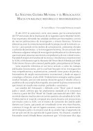 Las mejores ofertas para fuerza aérea española durante la 2ª guerra mundial están en ebay ✓ compara precios y características de productos nuevos y usados ✓ muchos artículos con envío gratis! Pdf La Segunda Guerra Mundial Y El Holocausto Hacia Un Balance Historico E Historiografico Yossi J Goldstein Academia Edu