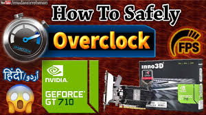 How To Overclock Nvidia Gt 710 Boost Your Gaming Performance Nvidia Music Download Performance