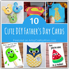 Glue the card on one side of the styrofoam ball above the tee and writing you are the best dad by par! 10 Cute Diy Cards For Father S Day