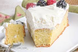 Bake a cake for an afternoon tea or coffee morning. Sugar Free Low Carb Sponge Cake Keto Gluten Free