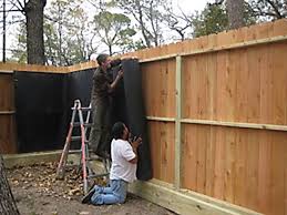 Soundproofing Solutions Residential Noise Photo Gallery Backyard Fences Fence Design Sound Proofing