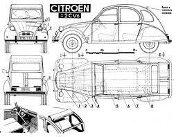 Kerst tekening maken in stappen! Cv2 6 Tekening Citroen Citroen 2cv Reverse Trike