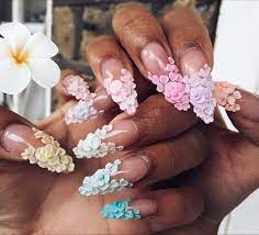 How To Make 3d Nail Art Flowers 3d Nail Art Designs 3d Nail Designs Flower Nail Designs