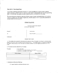Helping your child prepare for college seems daunting. Parenting Plan Template Georgia Edit Fill Sign Online Handypdf