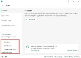 How To Run A Scan Task In Kaspersky Internet Security 20