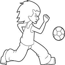 Voici un coloriage gratuit d'un match de footballeuses pour que les enfants s'amusent en le coloriant. Coloriage Foot De Rue Sur Coloriage A Imprimer Sur Coloriages One
